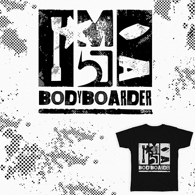 I m a bodyboarder bodyboard clothes design illustration mode style