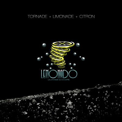 LEMONADO identity lemon logodesign tornado