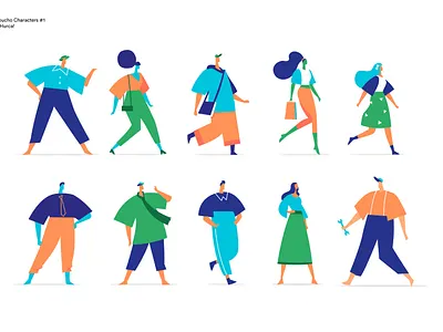 Groucho Characters character design characters community dress code lessismore lifestyle look men people perons personality personas profile society style users vector art women