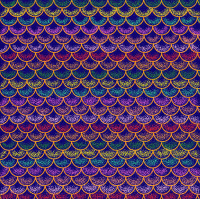 Sprinkle Scales Pattern fish fish scales illustraion illustrator pattern scales sprinkles