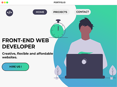 Front end web developer portfolio