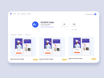 Profile Page for Pixel.BWA dailyui design figma figmadesign illustration landingpage profile profile page ui ui design uidesign uiux ux web design