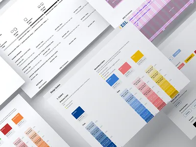 ESL - Design System app design apps atomic design branding design design system mobile design responsive design ui ui design user experience user interface ux ux design web design