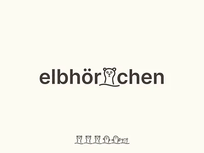 elbhoernchen but make it funny branding character design childrens brand toys