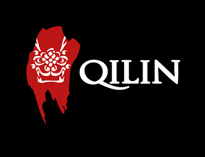 Qilin (logo design) branding design logo