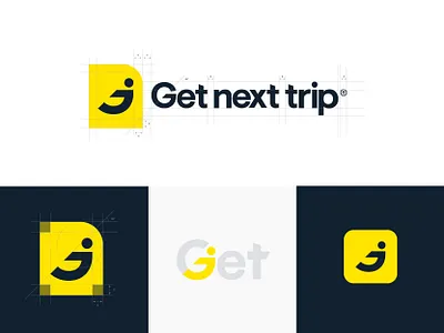 Getnexttrip branding branding branding concept concept g letter logo getnexttrip guide logodesign logotype startup logo travel travel app travel guide traveling trip trip advisor trip planner yellow