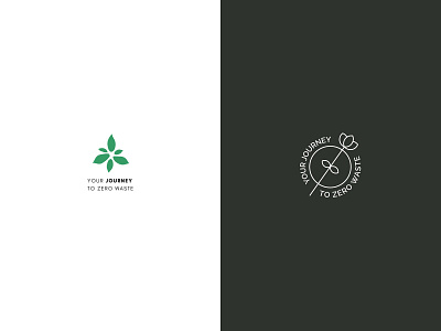 Logo Redesign - Your Journey to Zero Waste brand identity branding icon logo logodesign minimal redesign