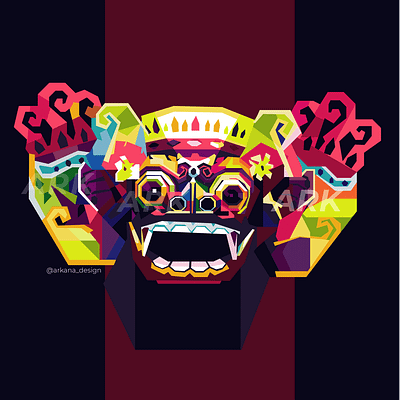 Barong art design graphic design illustration illustrator minimal ui ux vector web