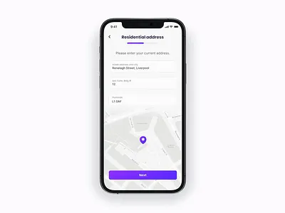 Zoogla – Residential Address Autofill ✨ address field animation app app design autofill clean ui design fintory inputs interface ui ux