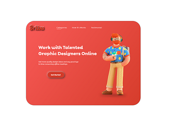 sribu 1 design illustration juniorui typography ui uidesign ux uxdesign web
