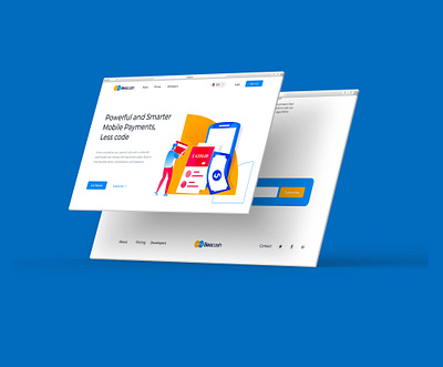 Beacash Landing page design inspiration landing page ui ui ux web website
