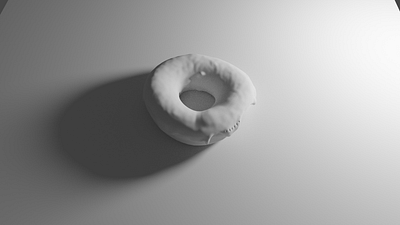 DONUTELLA 3d 3d animation 3d art blender blender3d donut donut day donuts food modeling render rendering texture