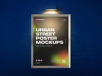 Urban Street Poster Mockup by SPACECAKE on Dribbble