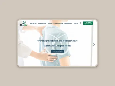 Healife ai branding design illustration ui uidesign uiux ux website