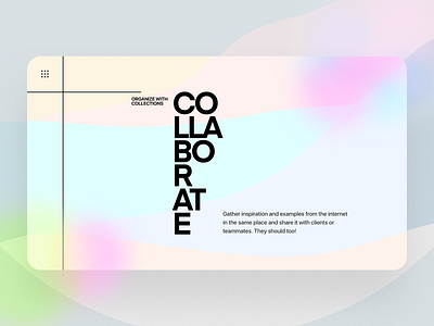 Creative typography header exploration. colorful design flat glassmorphism illustration landing landing page trendy design typography ui ux web