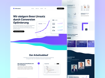 📈 Landingpage Design for CRO masters conversion conversion rate optimisation landingpage ui ux