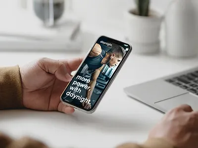 daynight. Branding, Website & Concept branding design layout logo template ui webdesign