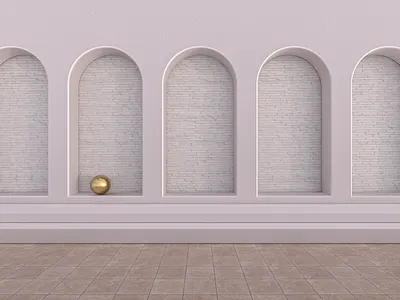 The Wall 3d 3dart arc architecture art direction branding c4d concept design dribbble illustration iran modeling terhan uiux webdesign