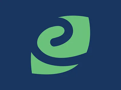 Day 390 adobe illustrator adobe illustrator cc brand design brand identity branding clean color connection cool tones creating creative graphic design leaf letters logo logo design logo designer logos non profit recycling