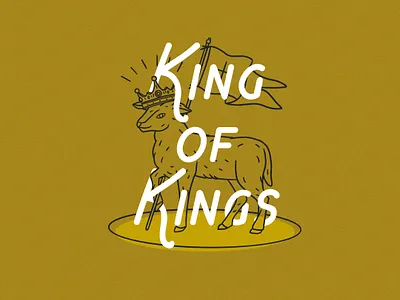 King of Kings art branding creative design drawing graphic design jesus kingofkings photoshop procreate procreate art series art sermon art sermon graphic sermon series vector