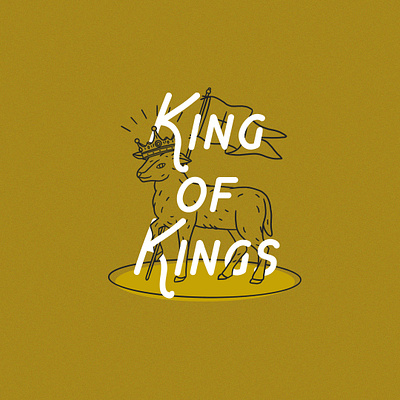 King of Kings art branding creative design drawing graphic design jesus kingofkings photoshop procreate procreate art series art sermon art sermon graphic sermon series vector