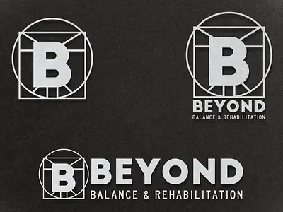 Beyond Balance & Rehabilitation branding design graphic design logo mark