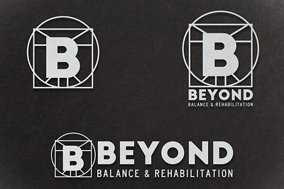 Beyond Balance & Rehabilitation branding design graphic design logo mark