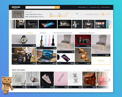 Redesign Amazon Prime Website amazon amazon web services design figma ui uidesign ux ux ui uxdesign web webdesign website website design websites