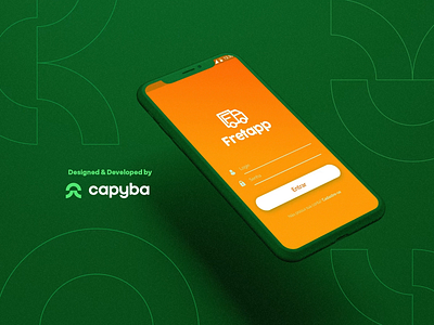 Fretapp digital product shipping ui ux visual design