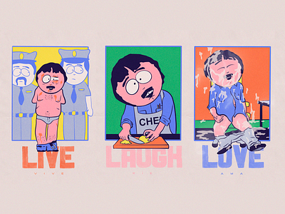 Randy Marsh Mantra fanart laugh live love rie south park vive