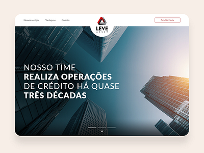 One Page - Leve Asset design ui web