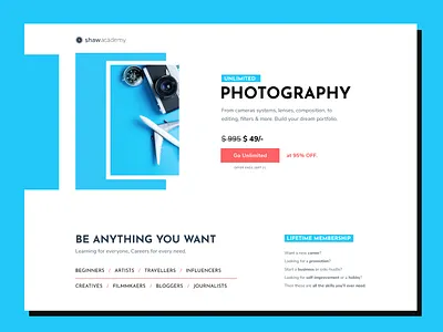 Back to School Campaign 2019 back to school landing page marketing campaign web design web ui website design