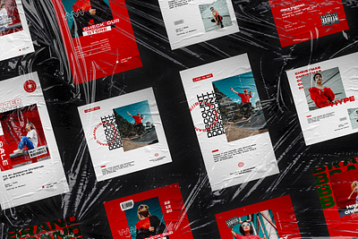 15% Christmas Discount​​​​​​​ advertising branding design girl hypebeast illustration instagram instagram stories instagram template social media social media pack social media templates
