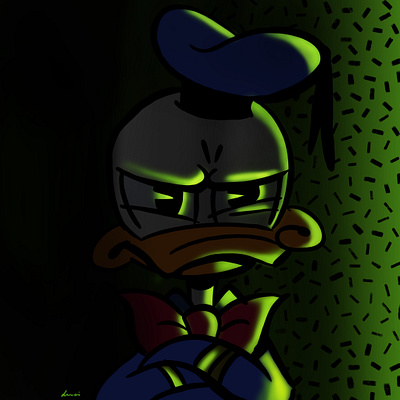 Neonduck animal art design duck light neon