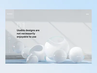 Milkinside landing visual attractive brand branding bubbles clean design home illustration illustrations landing logo milkinside minimal slider ui web website white