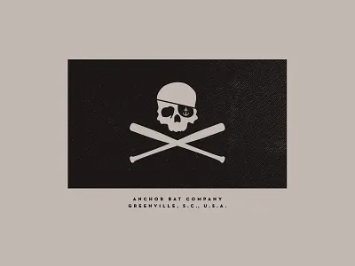 Tee Design / Black Flag anchor apparel artisan athlete ball baseball bat black company crossbones design flag greenville nautical pirate shirt skull sports tee