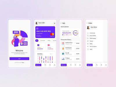Wallet App Design app app design branding design digital app digital product dribbble best shop illustration trendy design uidesign wallet wallet app design wallet ui web design