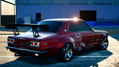 1971 Nissan 2000 GTR on Nismo Rota P45Rs car car photography design need for speed need for speed: payback nfs payback photo mode photography windows 10