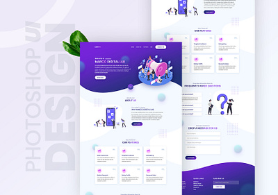 Marco Photoshop Ui Design adobe photoshop photoshop sketch ui ui ux ui ux web uiux uiux design uiuxdesign web design webdesign