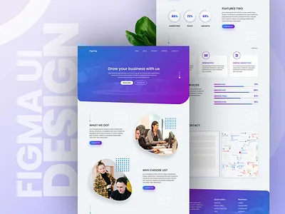 DigiDag - Figma Agency Template Ui Design figma figma design figmadesign photoshop design sarker shuvo shuvosarker ui ui design uidesign uiux uiuxdesign uiuxdesigner