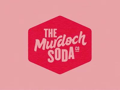 The Murdoch Soda Co auckland brand identity branding design logo logodesign vector