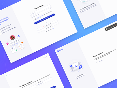 Sign up flow algolia form form design form field product design product management register saas saas design saas website search sign up signin signup ui