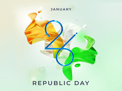 Republic day design illustration