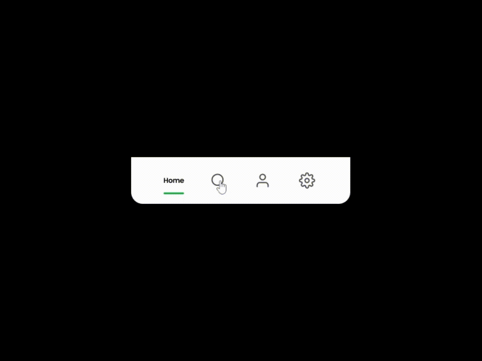 Menu Micro Interaction app design design interaction design microinteraction ui uidesign