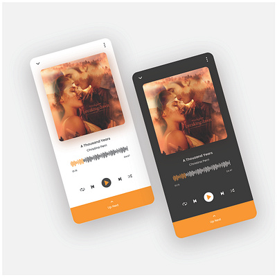 Daily UI - Music player design graphic design mobile app mobile ui music app ui ui design user experience ux ux design visual design