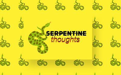 Serpentine thoughts adobexd design graphic design illustration mockup prototype typography ui ux website design
