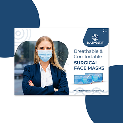 Breathable & Comfortable Face Masks Banner Design banner banner design bannerbazaar cover creative banner design google ad banner mask sale social media banner surgical mask