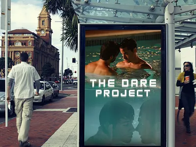The Dare Project Poster Design composting design designing digital painting editing film poster design graphics movie poster poster poster design