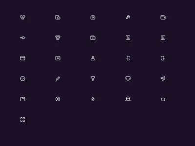 Telah Icons design icon icon design icon set iconography icons logo ui uidesign vector