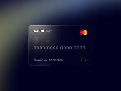 Credit Card | Concept bank banking card challenge checkout colors concept credit card dailyui payment trends typography